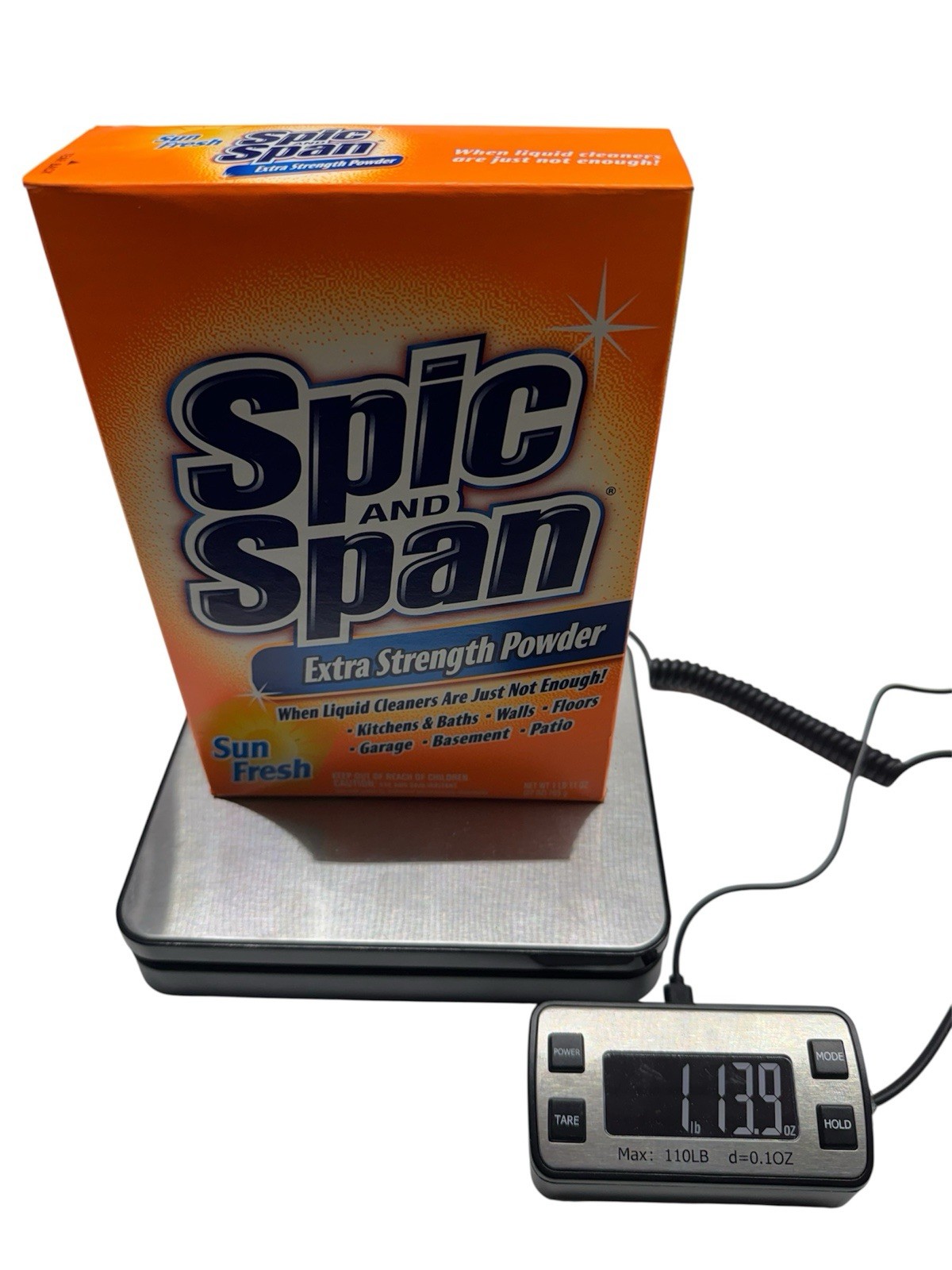Spic and Span Extra Strength Powder Sun Fresh 27 OZ 1Lb 11Oz Discontinued
