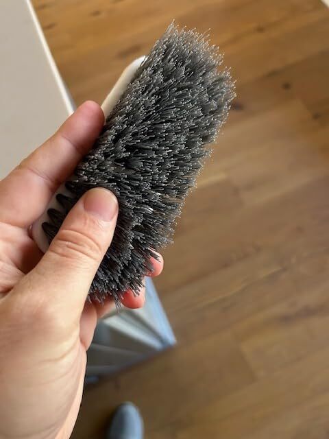 2Pcs Scrub Brush Heavy Duty Cleaning Scrubbing Brushes With Handle For Bathroom