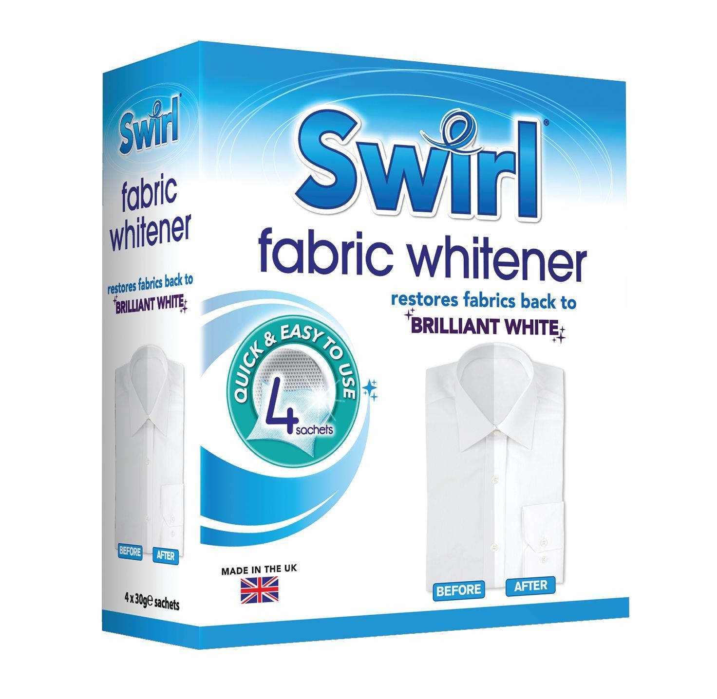 Swirl Fabric Whitener 30g – 4 Sachets