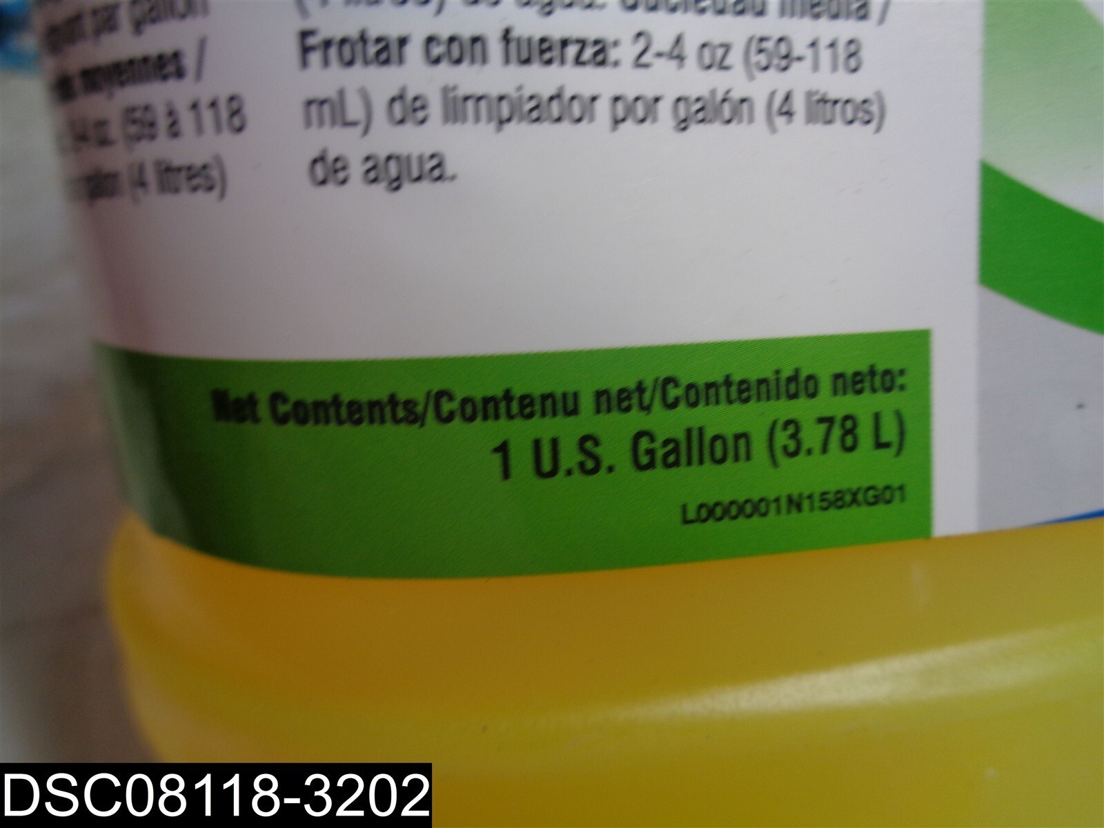 QTY=1 Gallon: NL158-G4 Nyco Balance EC Neutral Floor Cleaner 605376158449