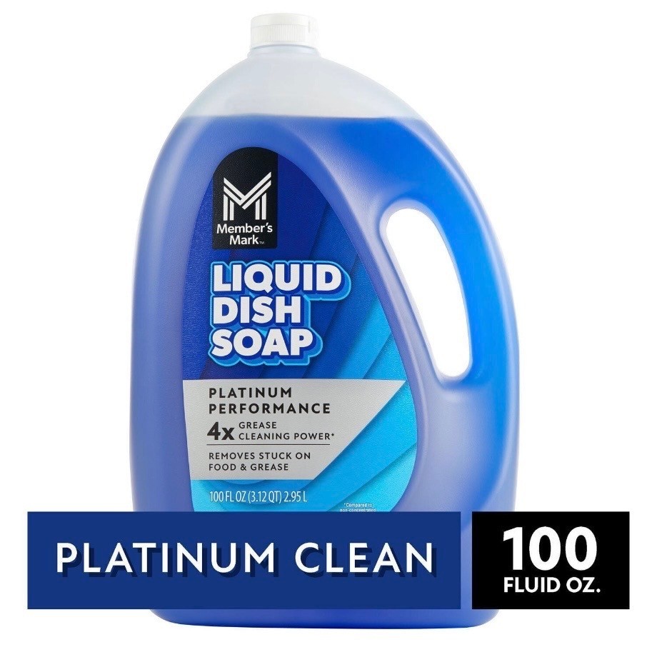 Member’s Mark Platinum Performance Liquid Dish Soap Fresh Clean 100 fl oz