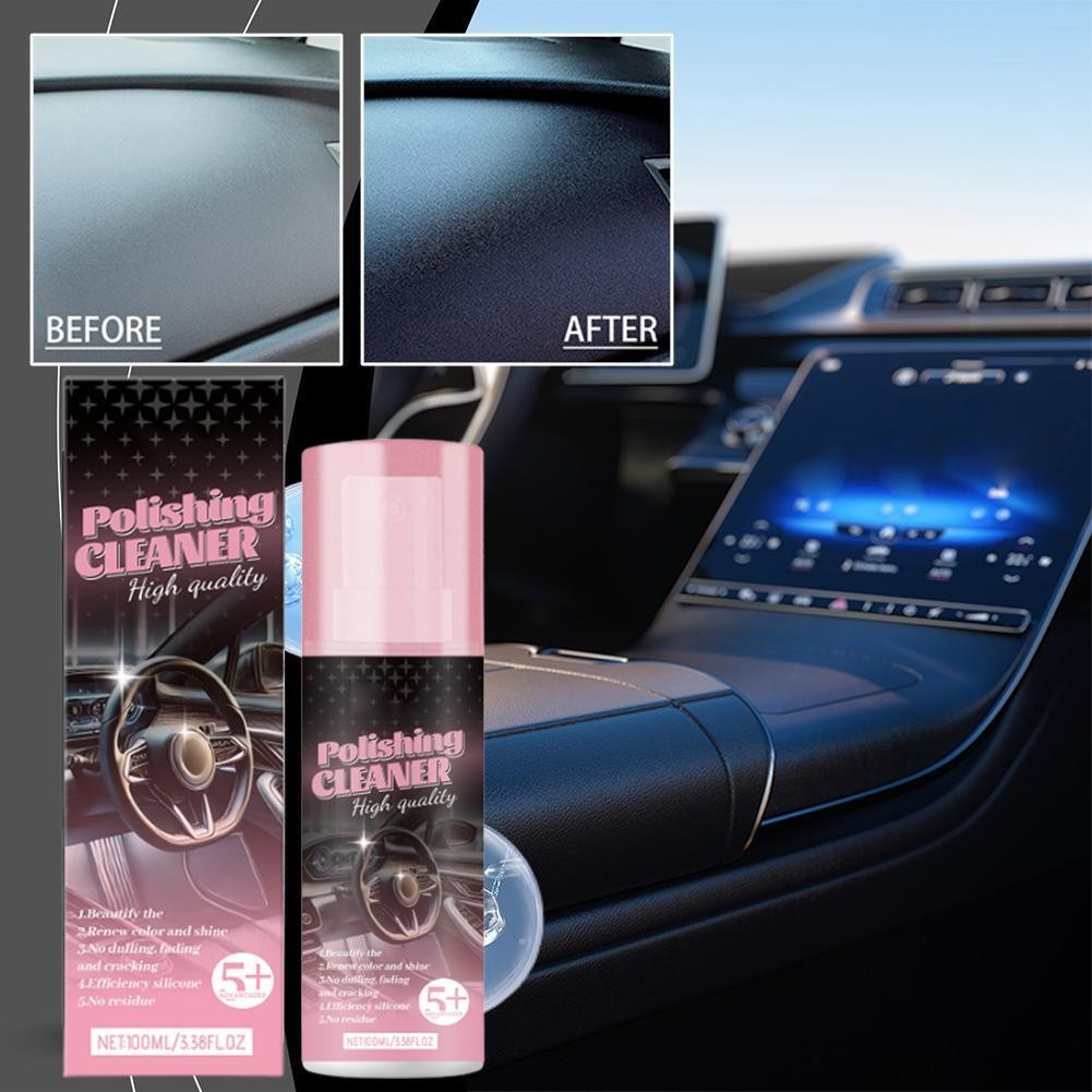 Car Interior Cleaner & Restorer Wipes Trim Dressing Protector Mild Detailing Kit