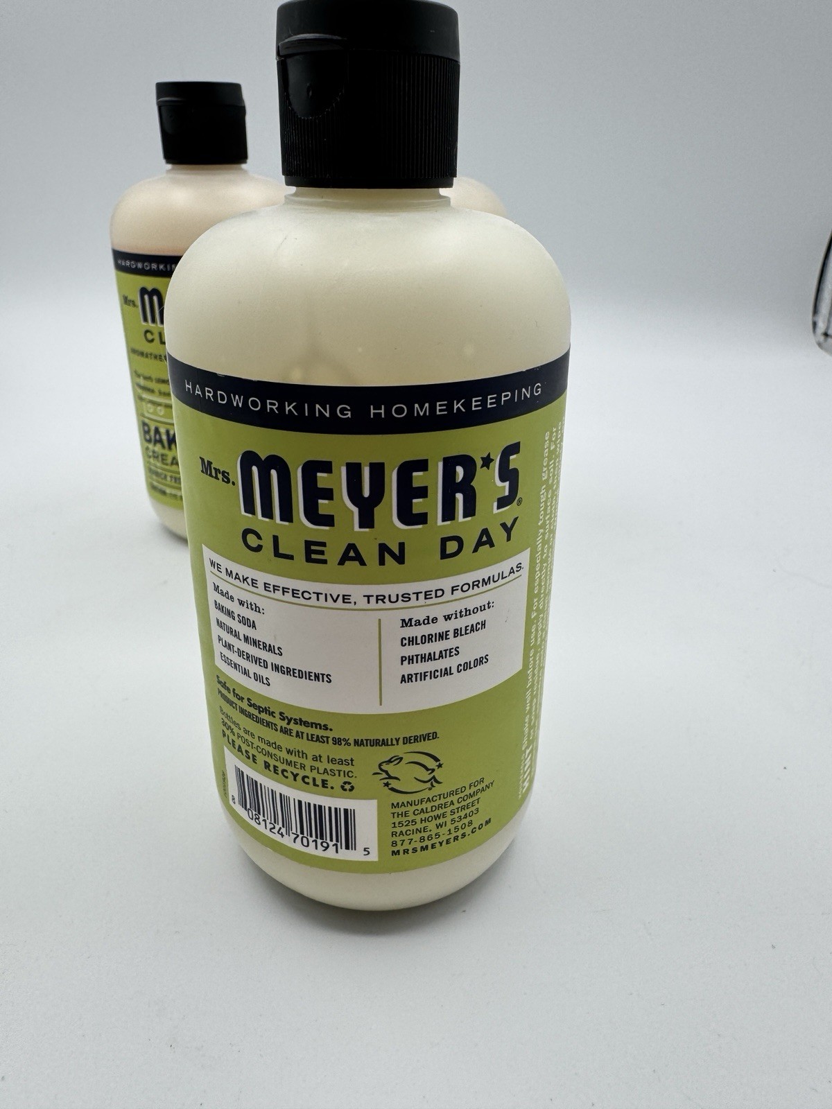 Mrs. Meyer’s Clean Day Cream Cleaner Lemon Verbena 12 oz X3