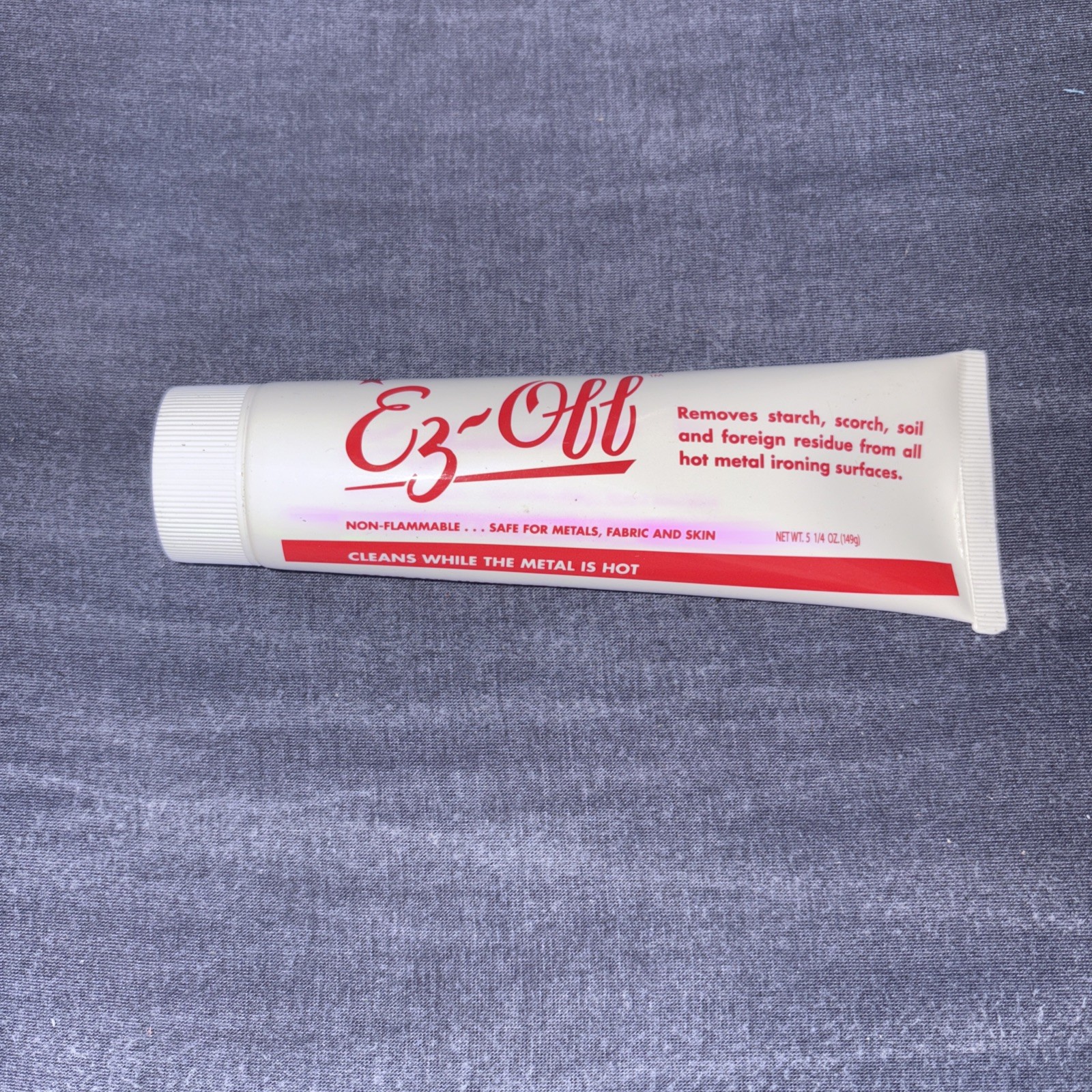 Ez-Off Clothes Iron Cleaner – Remove Stains, Residue From All Hot Metal 5.2 oz.