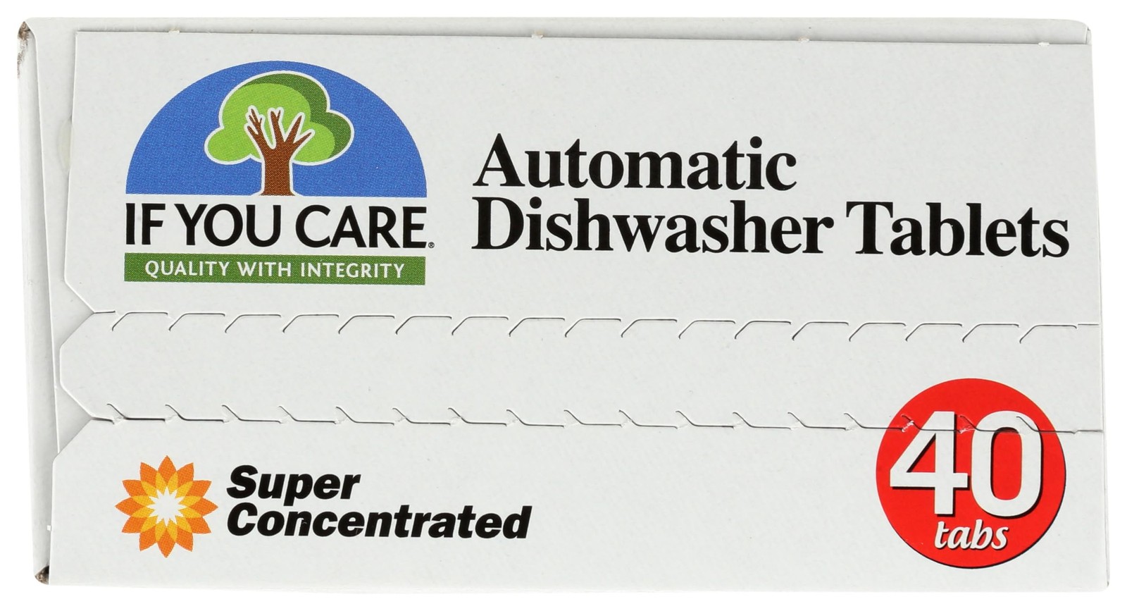 Plant Based Dishwasher Tablets Natural Biodegradable Dish Cleaner 40 Count