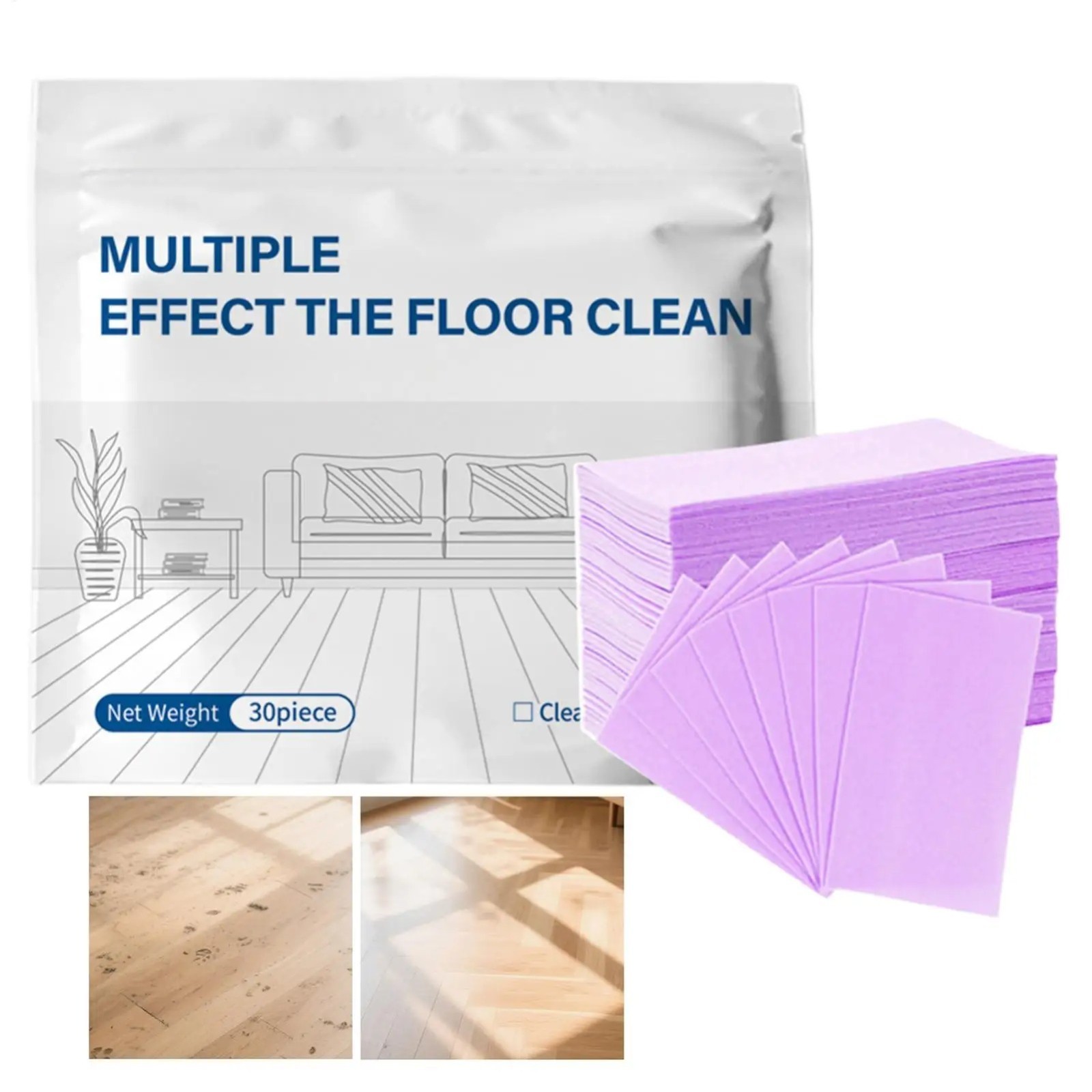 100pcs Multi-surface Floor Cleaning Tablets,Multiple Effect the floors Clean