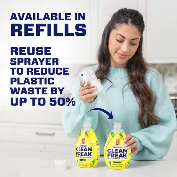 Mr. Clean 16oz Lemon Zest Scent Clean Freak Deep All Purpose Cleaning Mist Spray