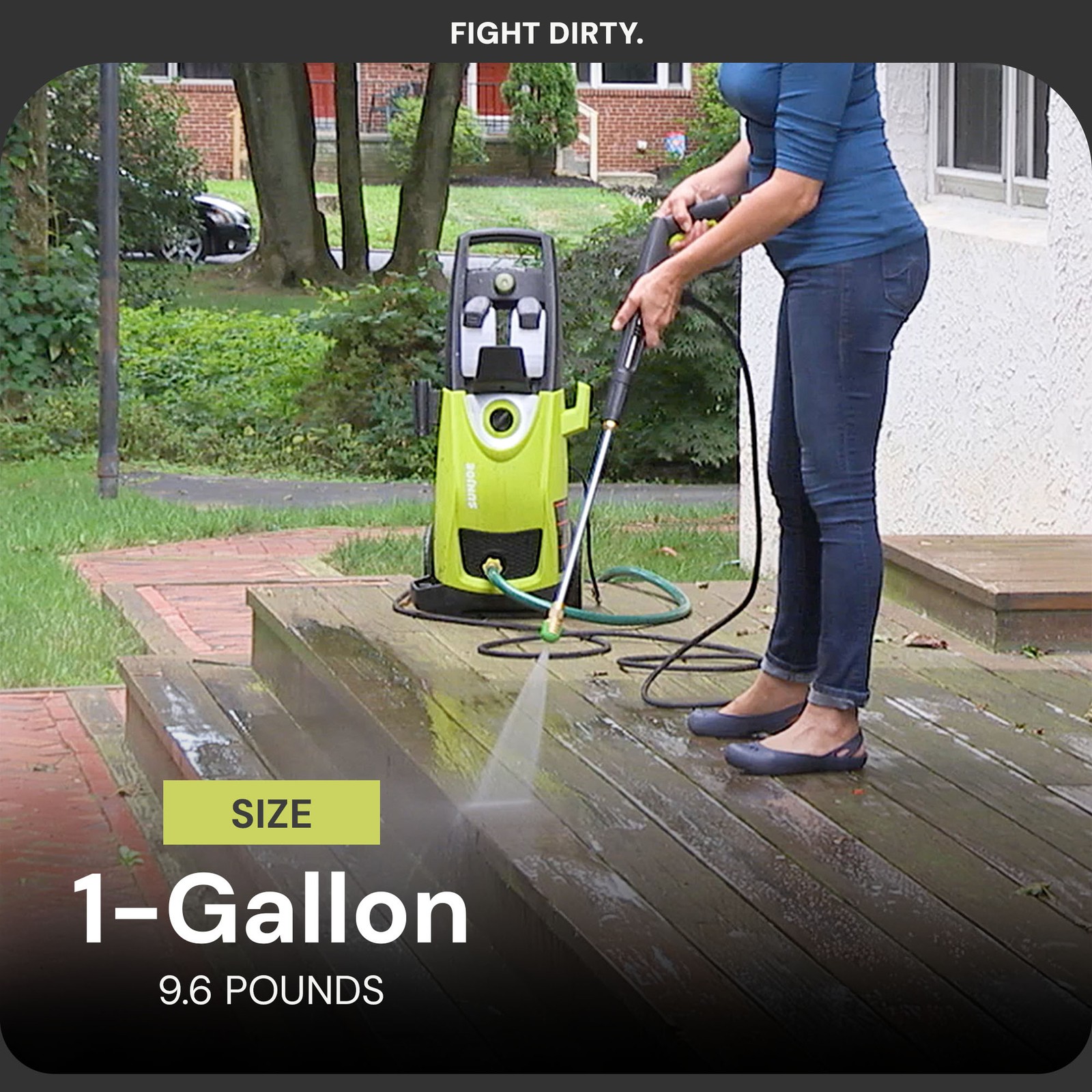 Sun Joe House and Deck All-Purpose Pressure Washer Concentrated Cleaner, HDC1G