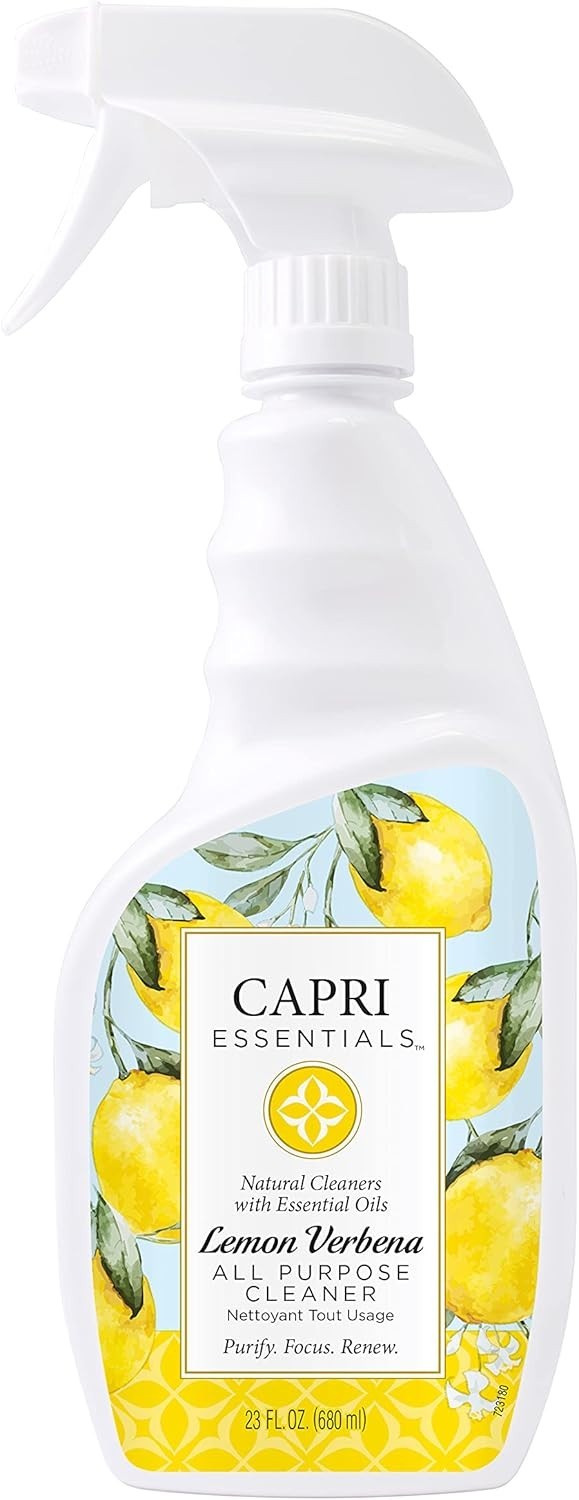 Natural Kitchen Surface Cleaner with Lemon Verbena – Safe for Mirrors and Glass