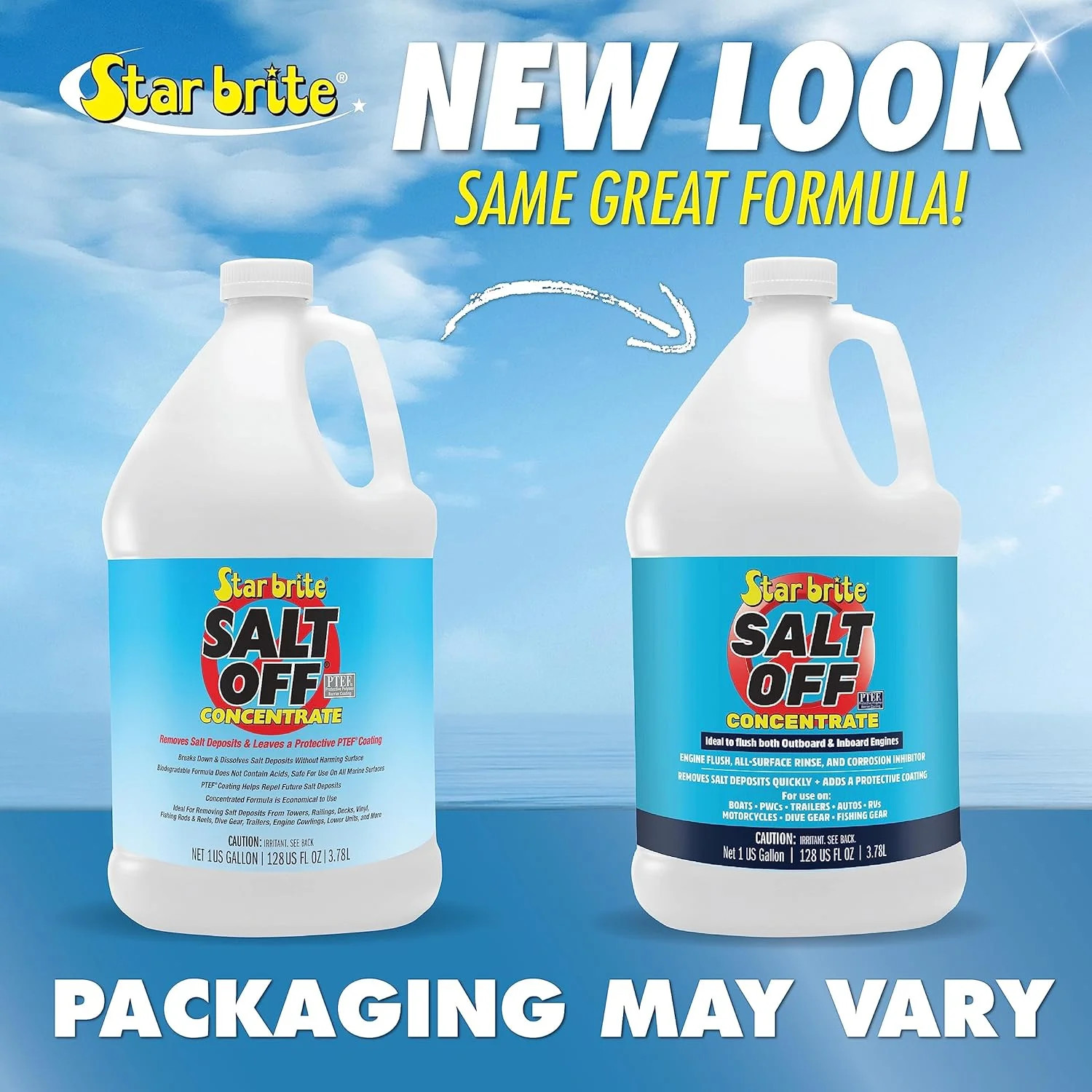 STAR BRITE Salt Off Concentrate – Ultimate Salt Remover Wash & Marine Engine Flu