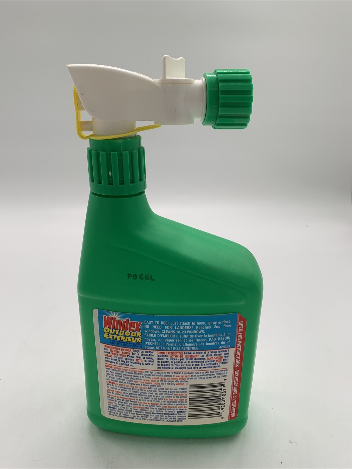 Windex Outdoor Window, Glass Cleaner Concentrate 32 Oz