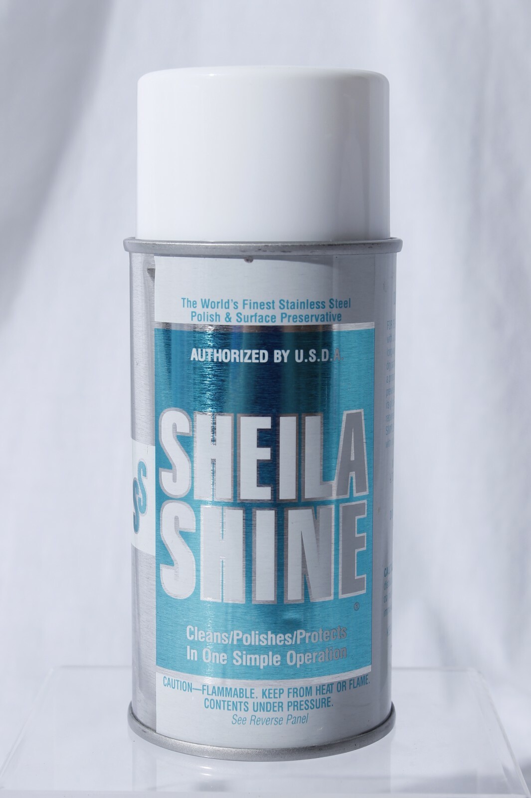Sheila Shine Stainless Steel Cleaner & Polish Aerosol Spray 10oz