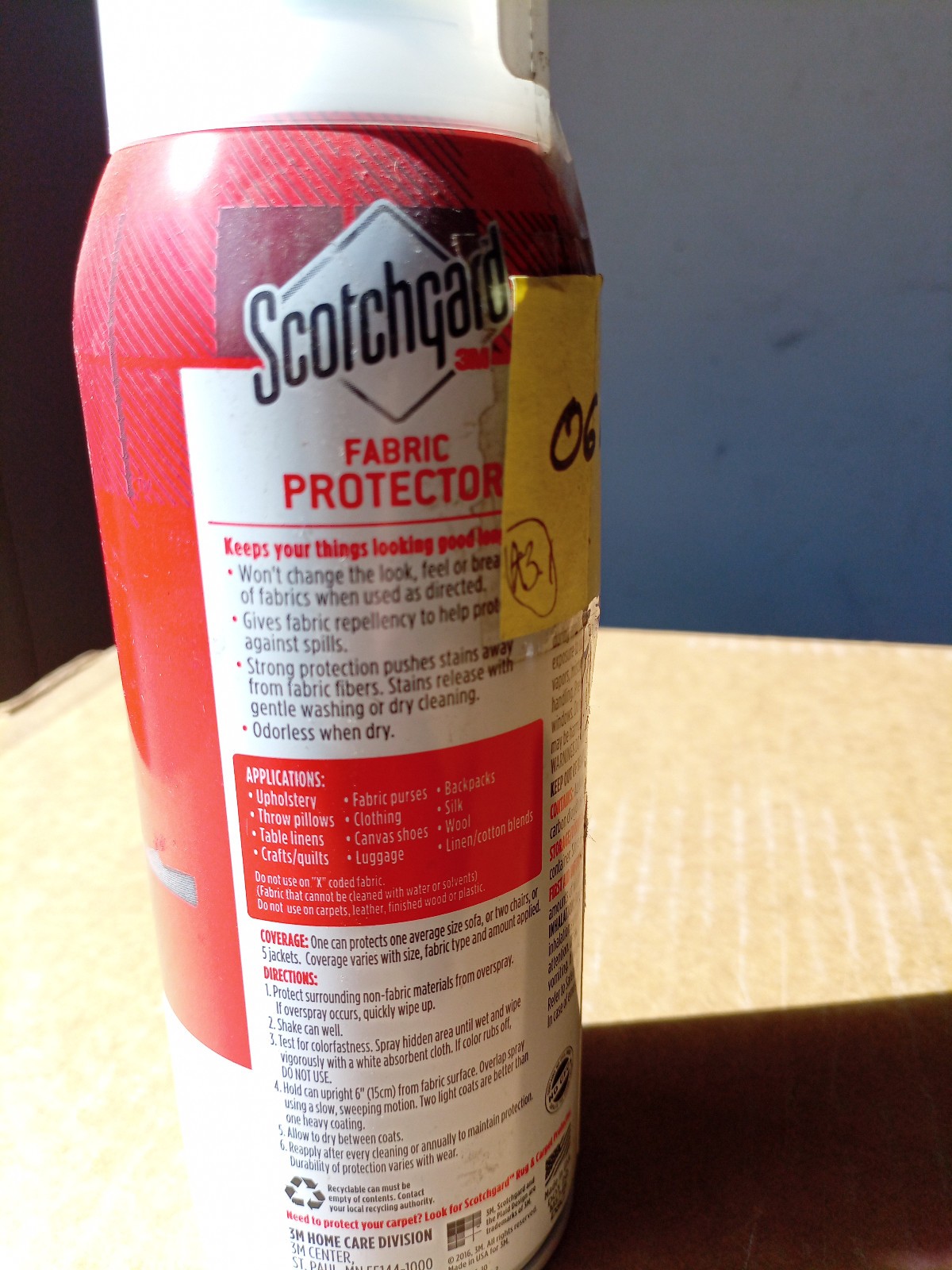 NEW SCOTCHGARD Fabric & Upholstery Protector 10 oz | Discontinued 2016