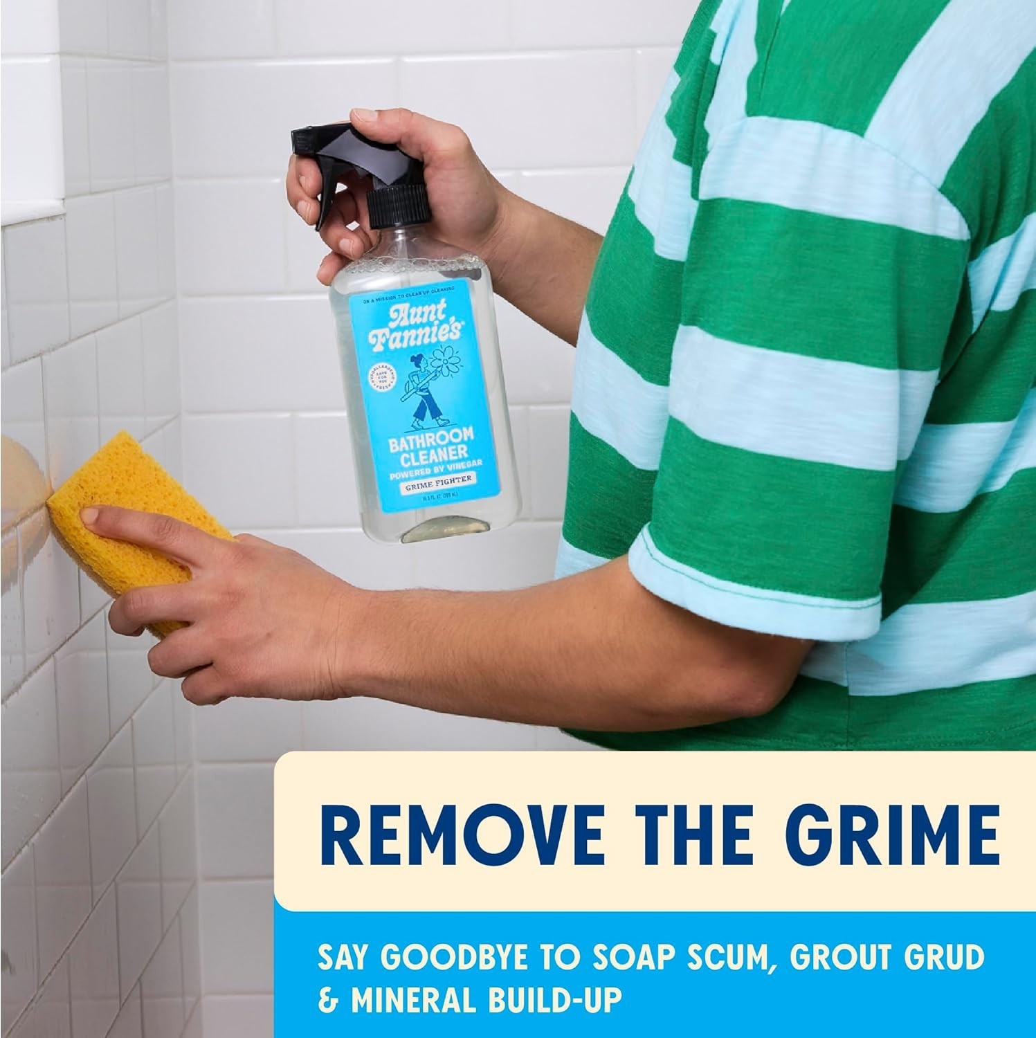 Vinegar Bathroom Cleaner Spray Pack – 6 Count