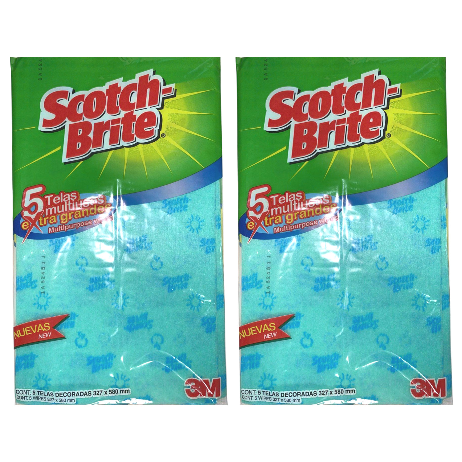 Scotch-Brite Multipurpose 10 Extra Big 2-Pack of 5 Each