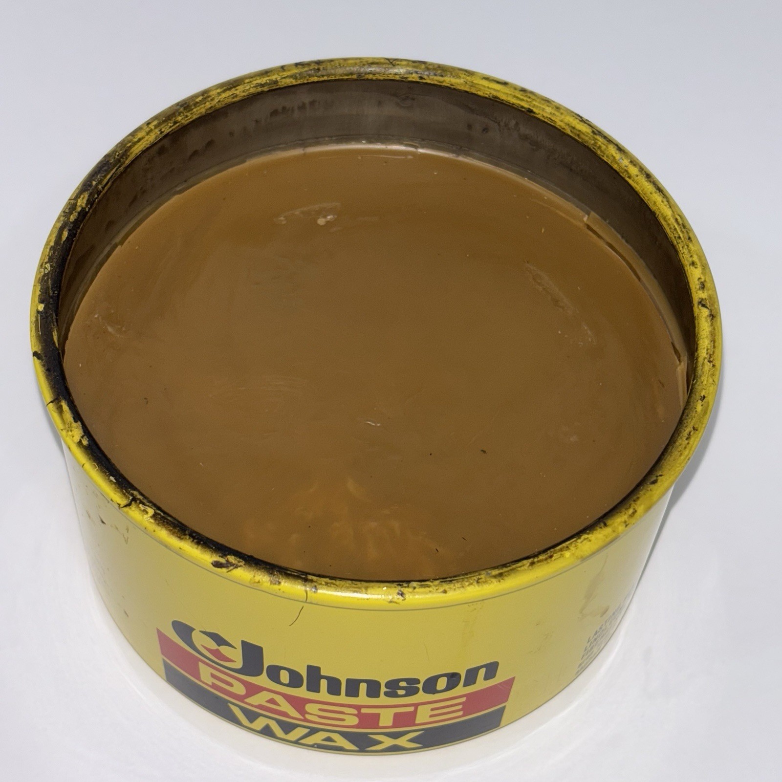 SC Johnson Paste Wax Original Formula 80-85% Full 1lb 1.2oz 1982