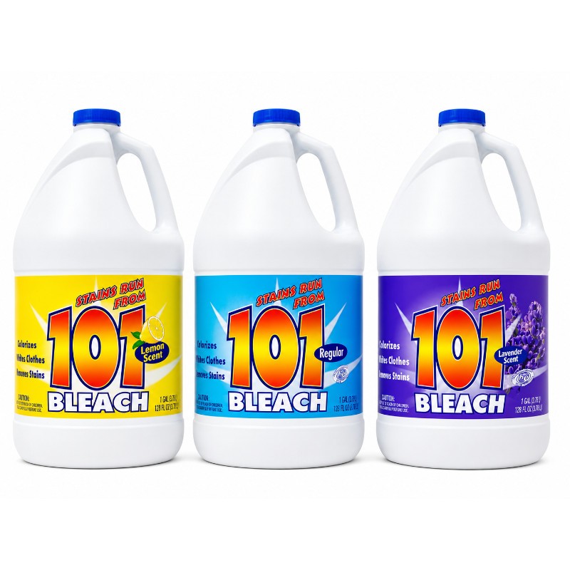 6x 101 Original Bleach 2% Liquid Cleaner Household Bulk Pack New 1G