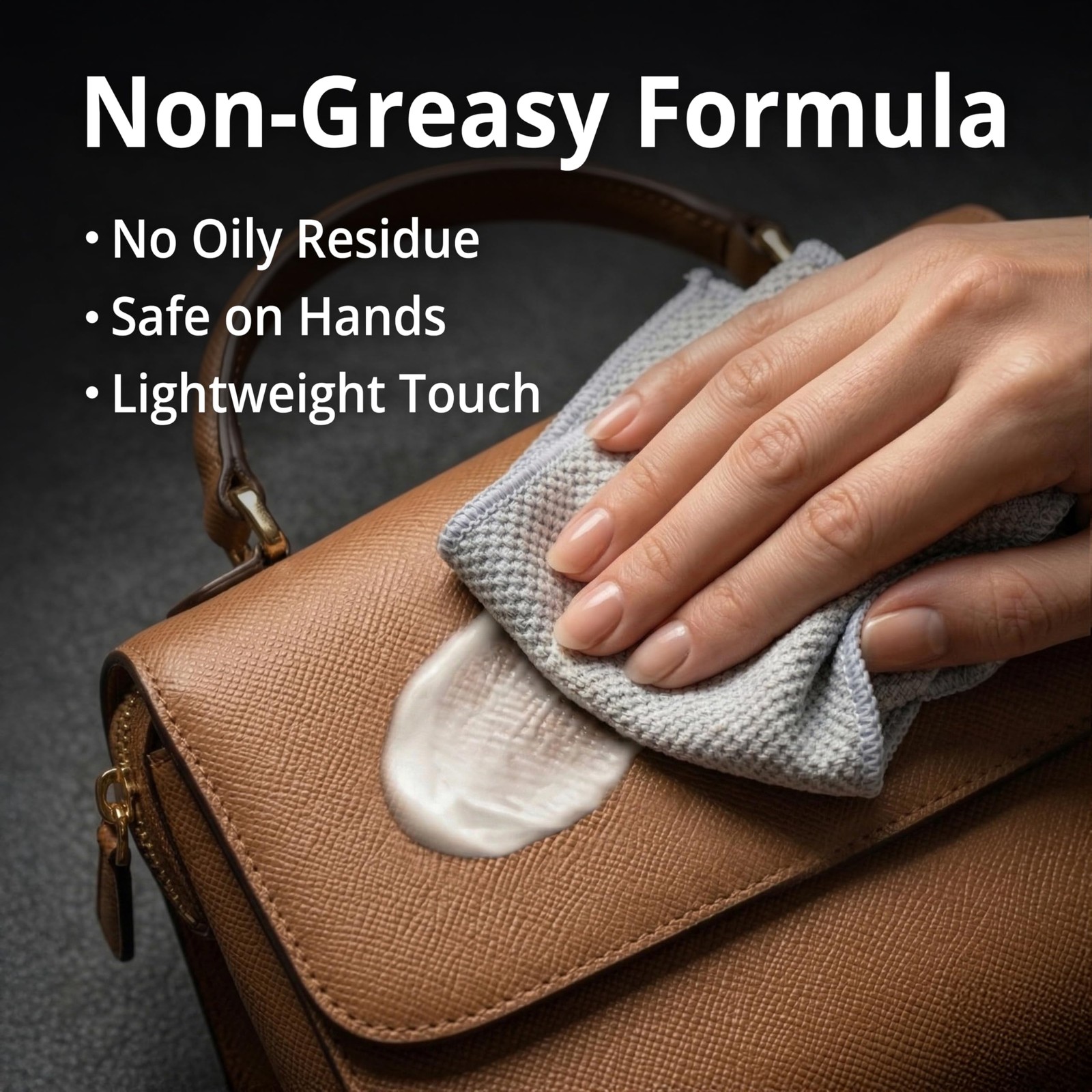 2-in-1 Purse Cleaner & Conditioner – Leather Cream for Handbags, Designer Bag…