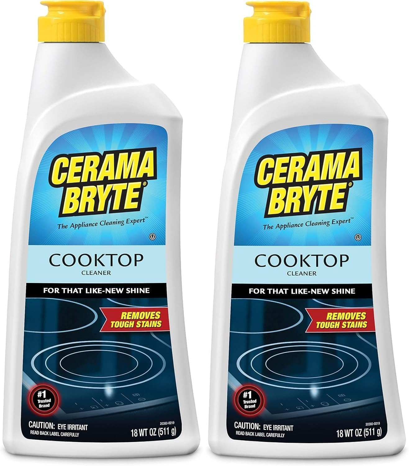 Cerama Bryte Removes Tough Stains Cooktop and Stove Top Cleaner for Glass – Cera