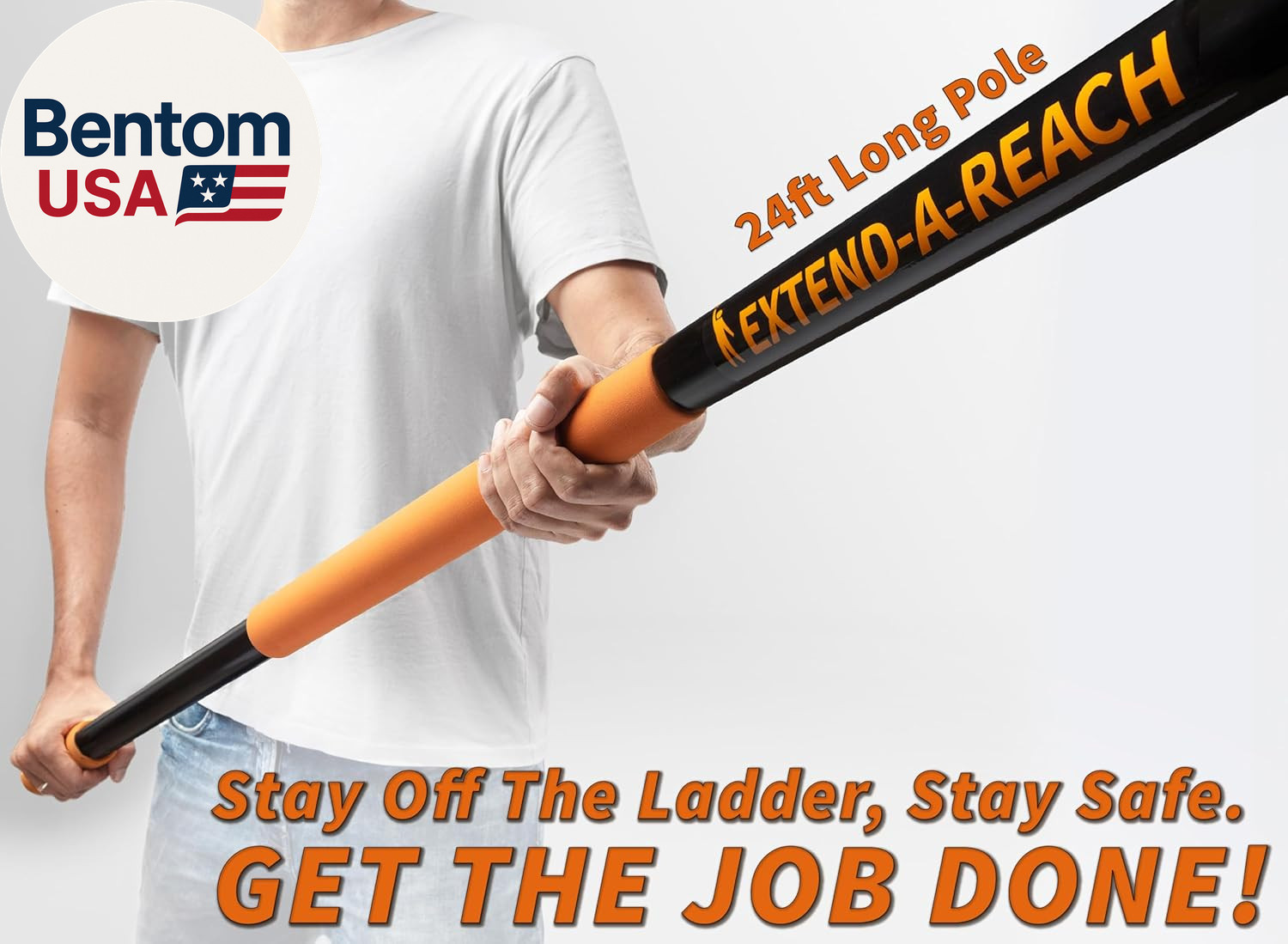 30 Foot High Reach Duster Kit with 5-24 Ft Extension Pole // High Ceiling Dustin