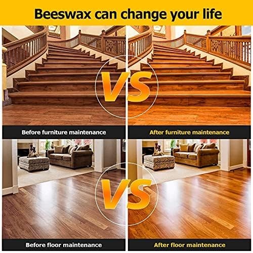 Wood Seasoning Beeswax Furniture Polish – Natural Multipurpose Wax for Care