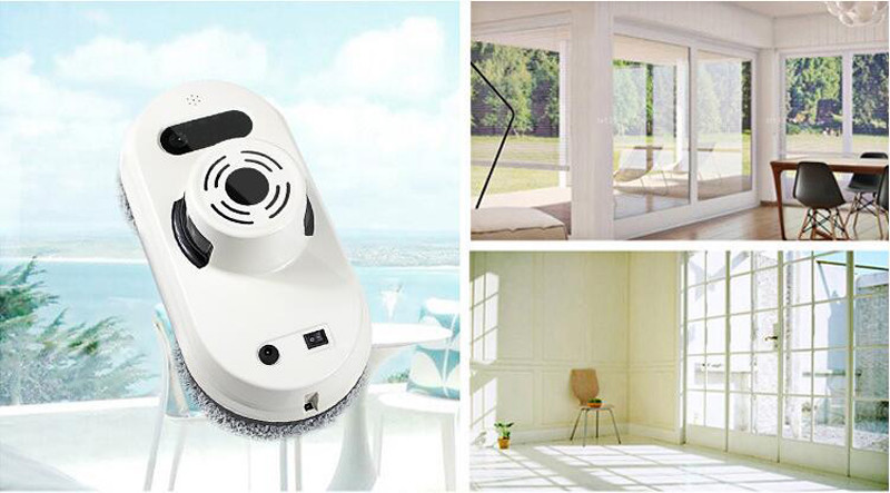 Windows Cleaner Robot Cleaner Cleaning Machine 110V White for Window Cleaning