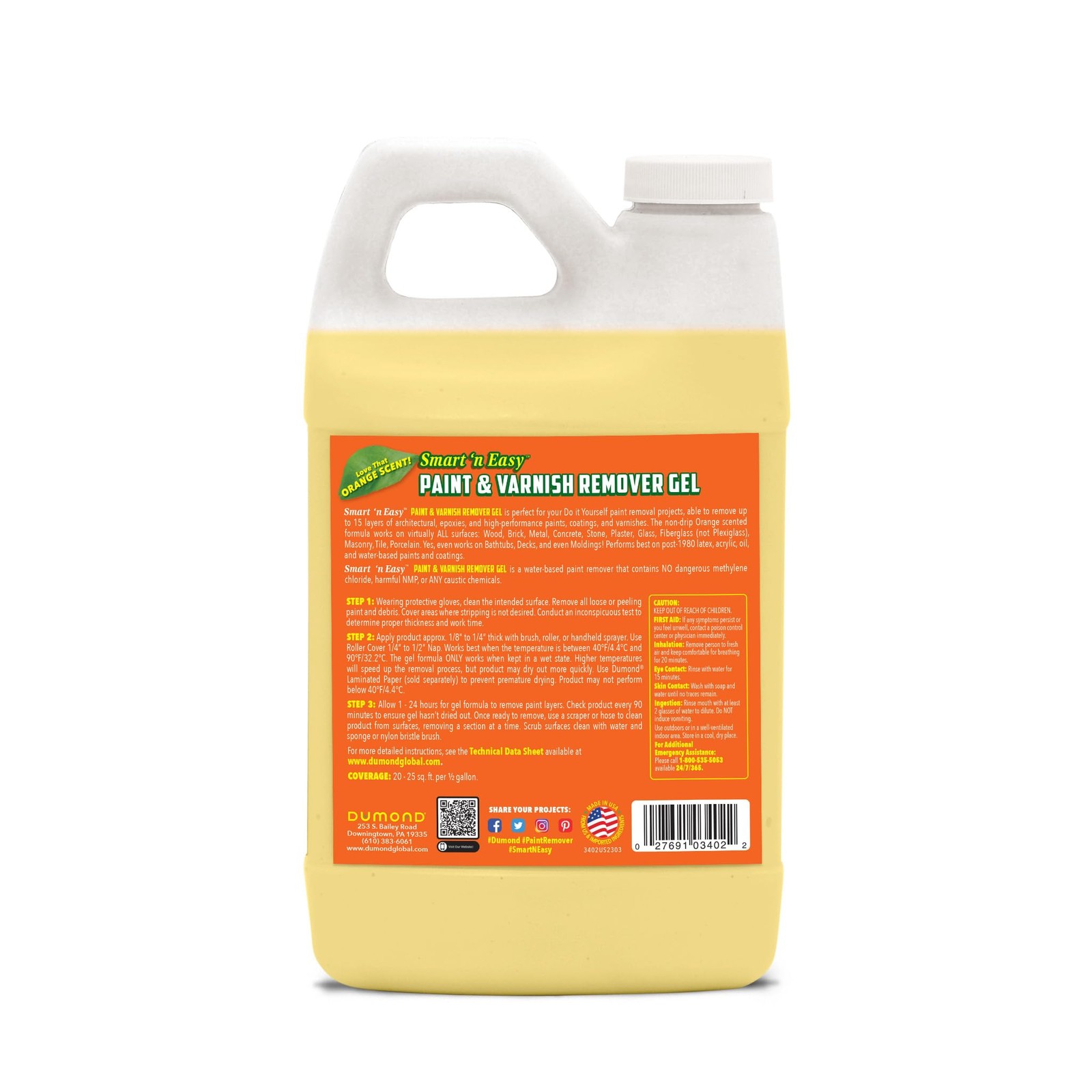 Smart ‘n Easy Paint & Varnish Remover Gel – Do It Yourself Friendly Paint Rem…