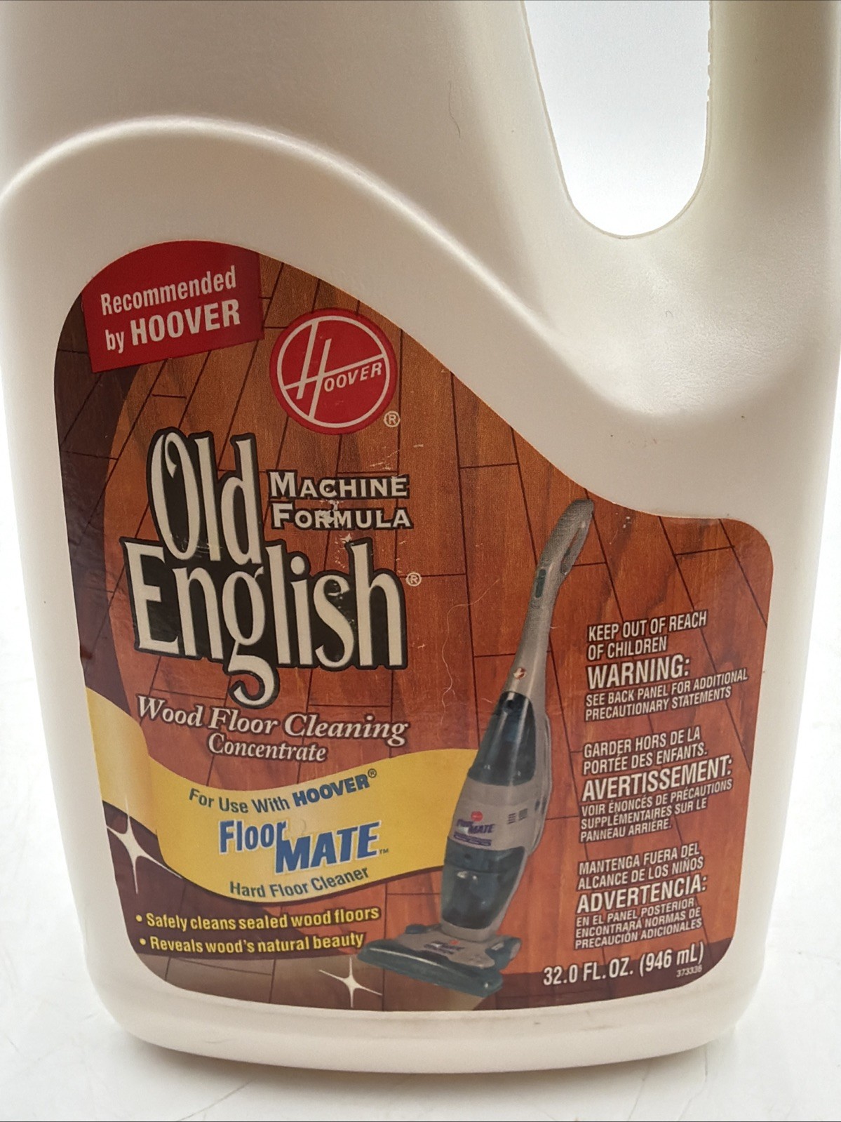 NOS Hoover Old English Floormate Machine Formula Wood Floor Cleaner 32oz DISCOUN