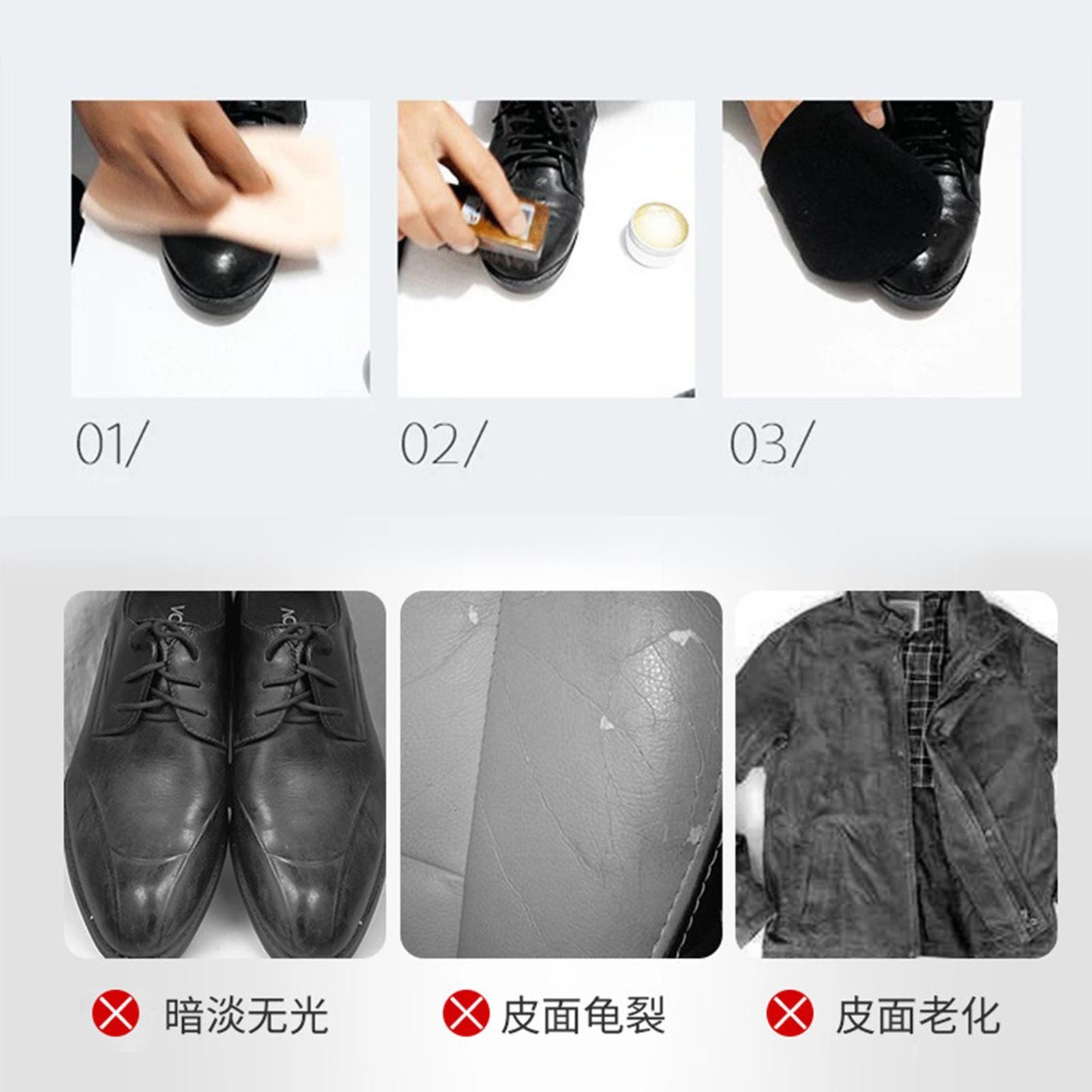 Protect & Nourish Leather Conditioner Natural Restorer For Sofa Bags Shoes
