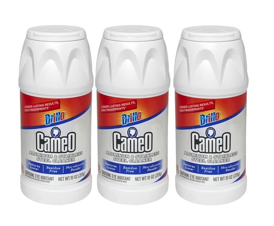 CLEANING_AGENT Non Abrasive Anti Tarnish Cleaning Powder Pack of 3 10 Ounce