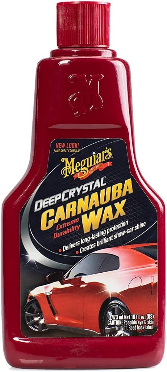 Cera De Carnauba Deep Crystal – Botella De 16 Oz