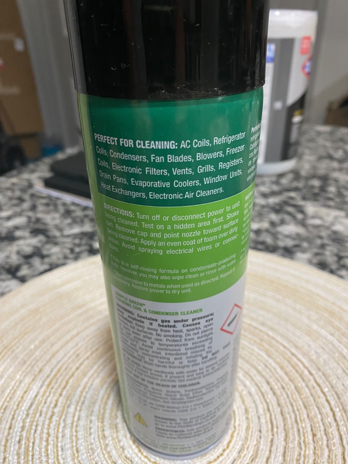 Simple Green 13418 20oz Professional Strength Foaming Coil Cleaner