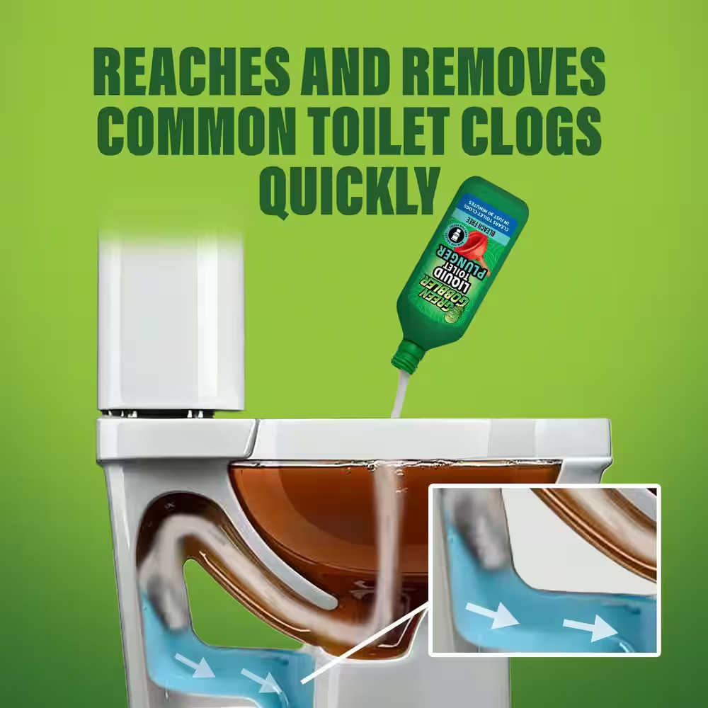 12 Oz. Liquid Toilet Plunger Drain Cleaner