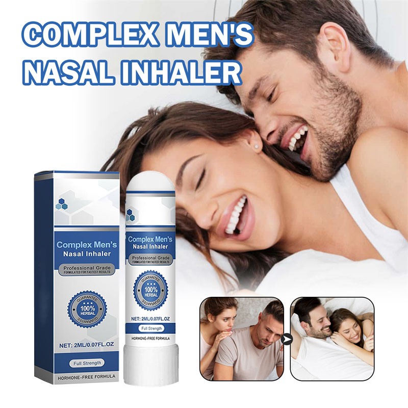 Uncle Stiffy Nasal Inhaler, Complex Mens Nasal Inhaler, Prostate Restore Energy