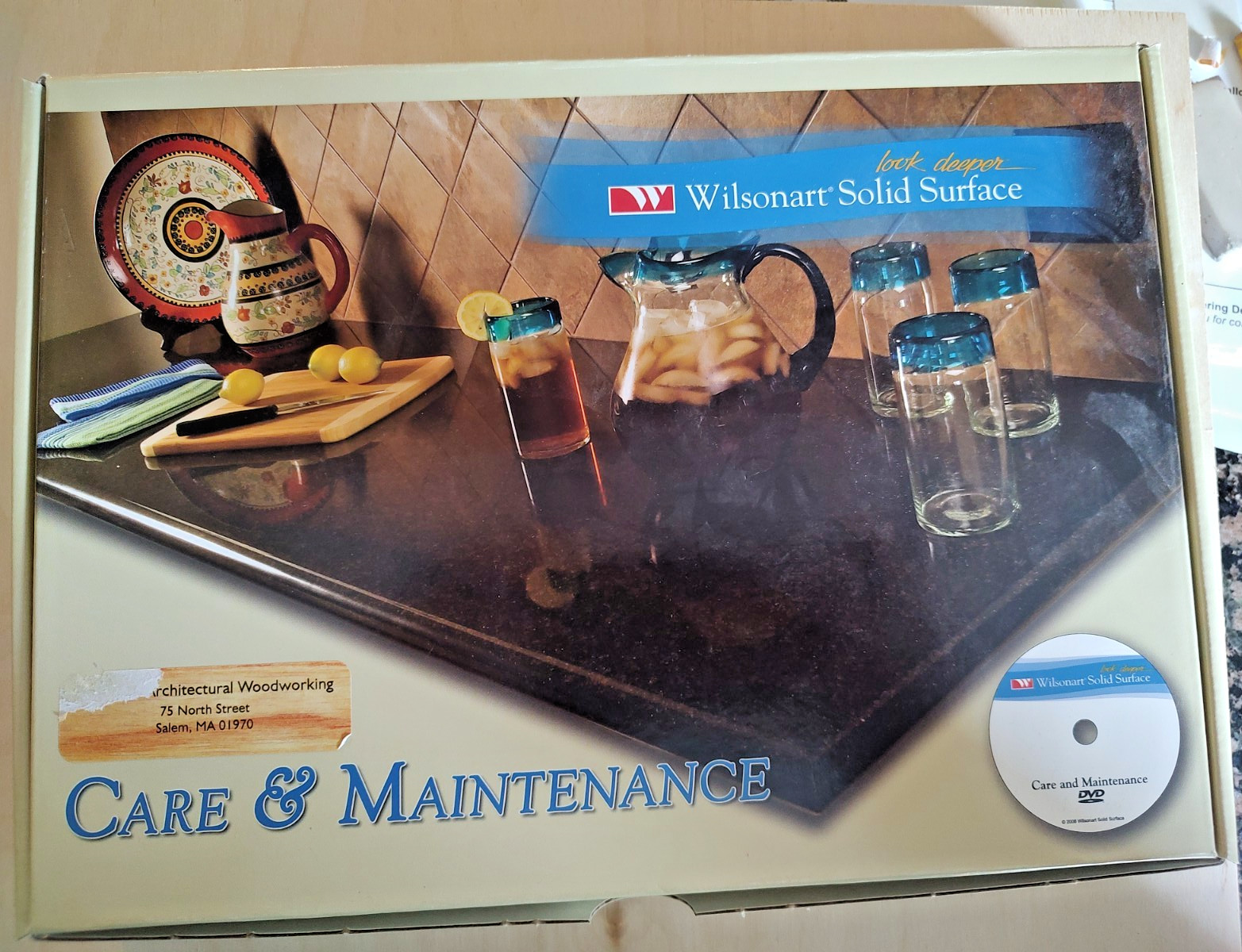 Wilsonart Solid Surface NOS Care & Maintenance Kit for Counters and Shower Walls