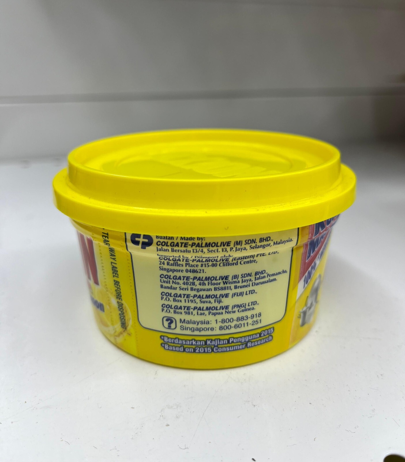 BUY 1 FREE 1! MINI AXION GREASE STRIPPER LEMON&LIME~ Dish & Pan Soap Deterg 185g