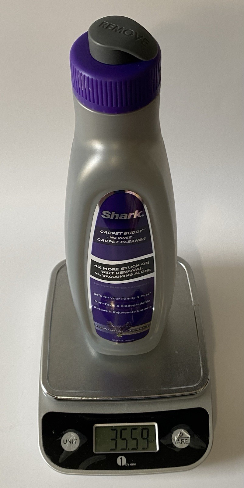 Shark Carpet Buddy No Rinse Carpet Cleaner English Lavender 32oz