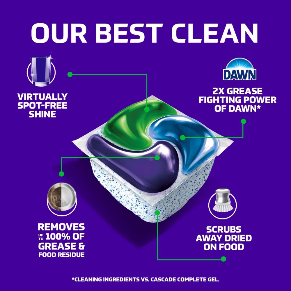Platinum Plus Pods Dishwasher Detergent – Lemon