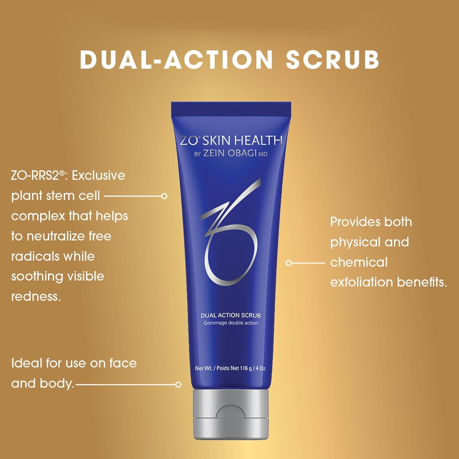 ZO SKIN HEALTH Dual Action Scrub (116 g / 4 Oz.)