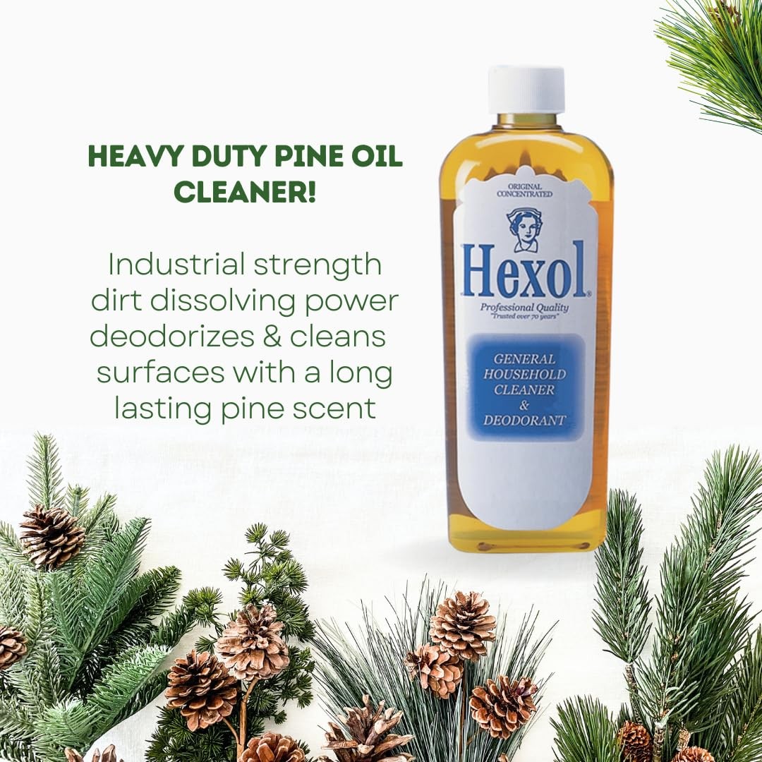 Hexol Concentrated General Household Cleaner and 16 Fl Oz (Pack of 1), rust