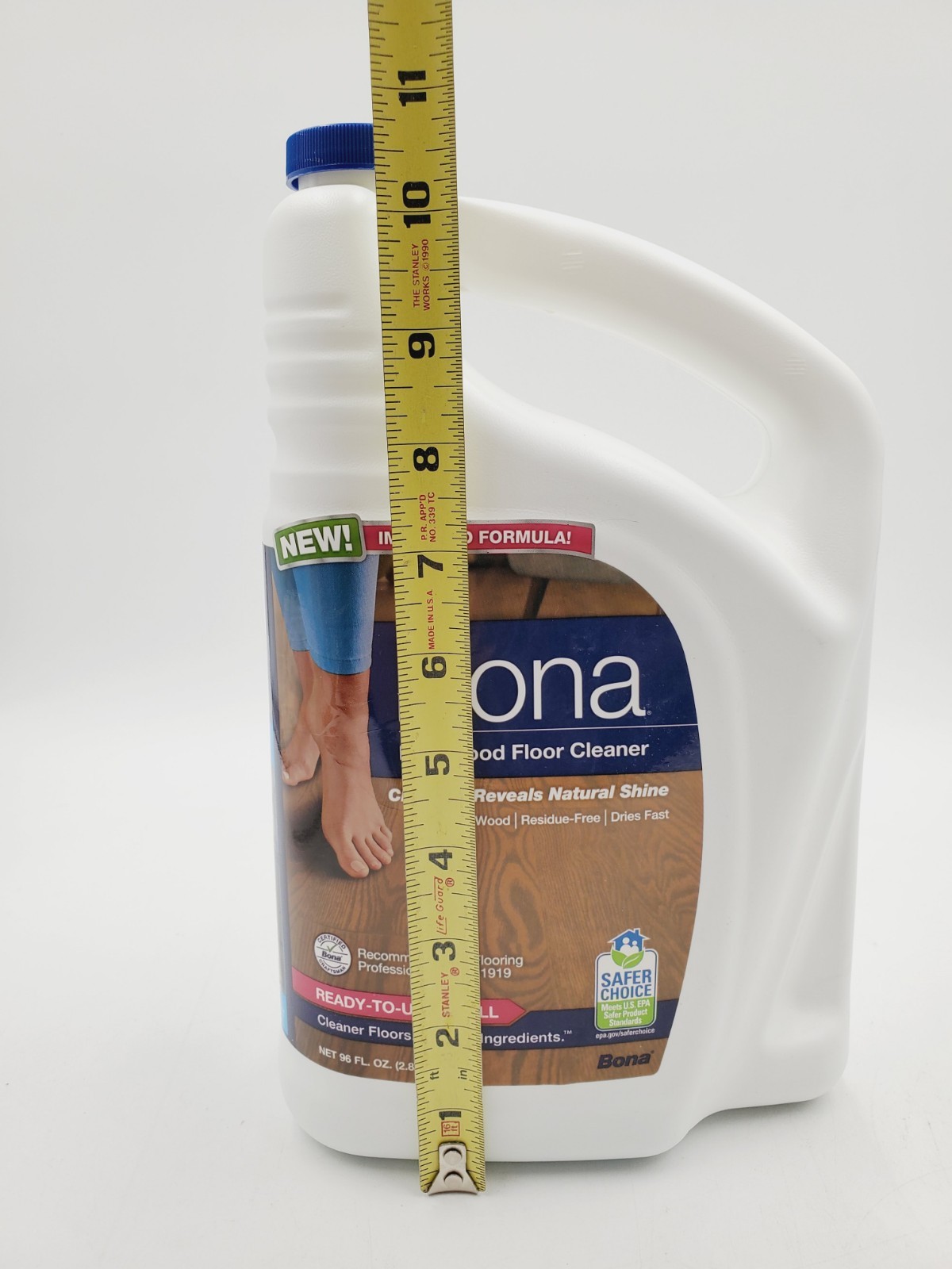 Bona Hardwood Floor Cleaner 96 oz 70% Full Ready To Use Refill