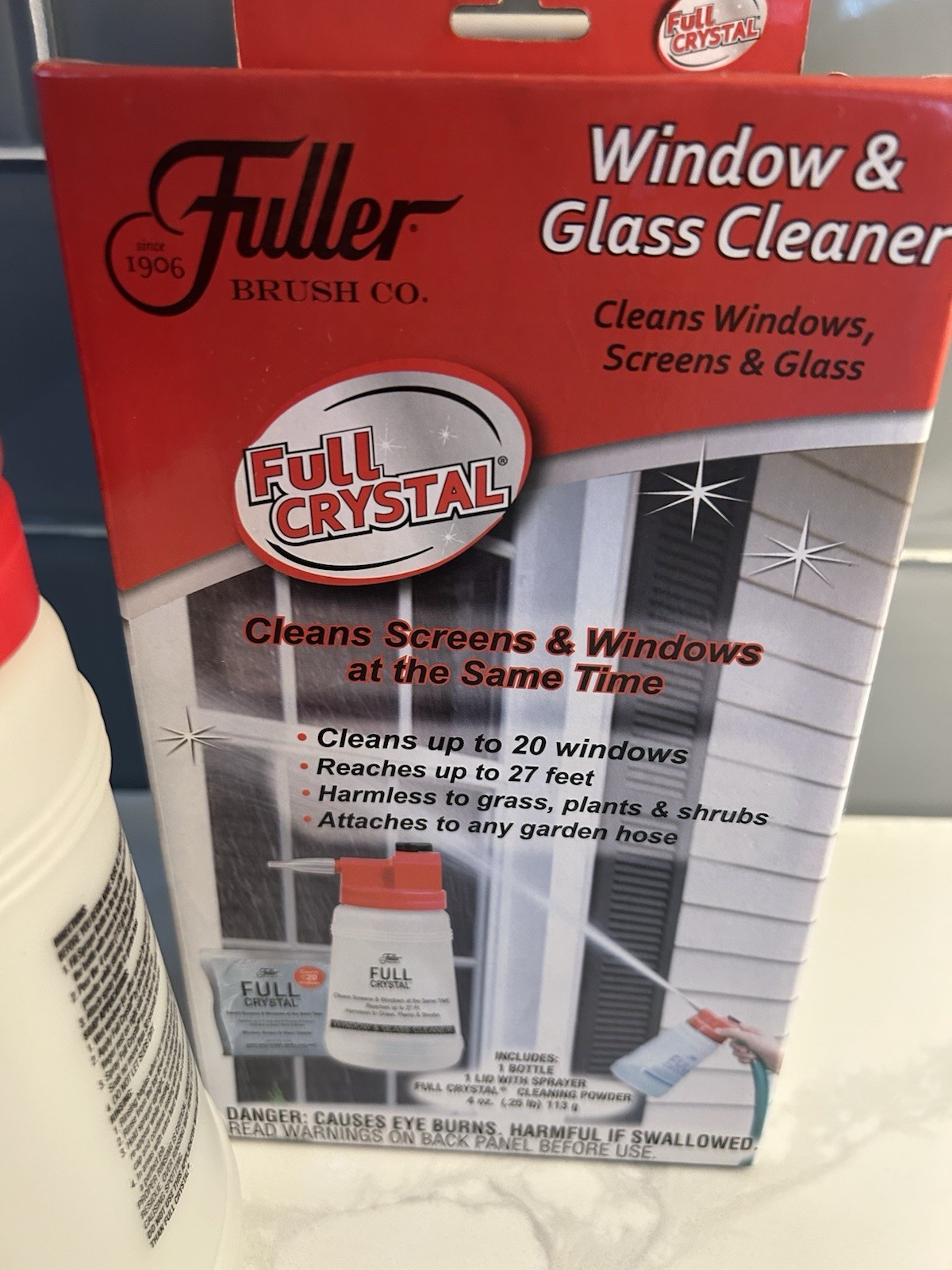 Fuller Brush Company Full Crystal Window Cleaner Kit New In Box