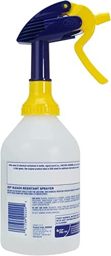 Zep Bleach Resistant Professional Sprayer 32 Ounce Adjustable Nozzle 30 Foot …