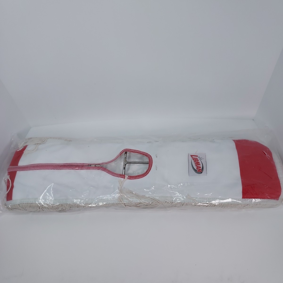 LIBMAN Commercial 24″ Dust Mop Head and Cover – No Shrink Backing with Zipper