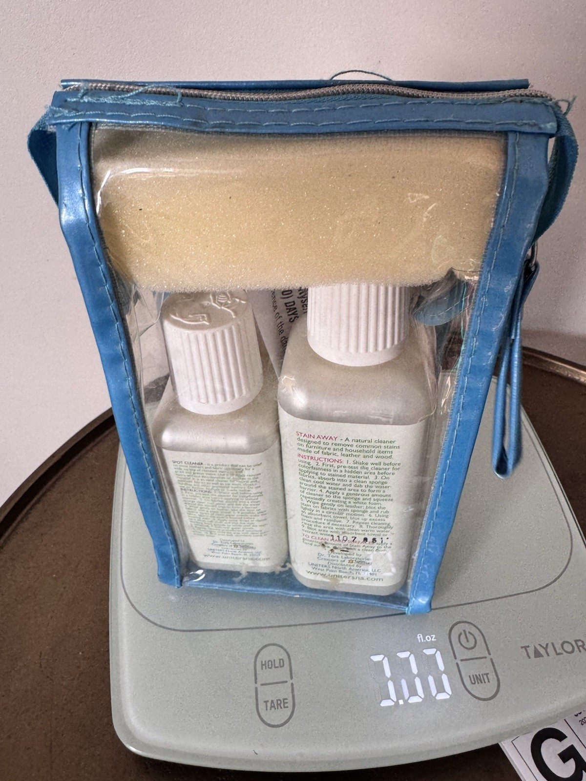 Uniter’s Pure Home Care Essentials Protection Stain Away Spot Cleaner Ox Cleaner