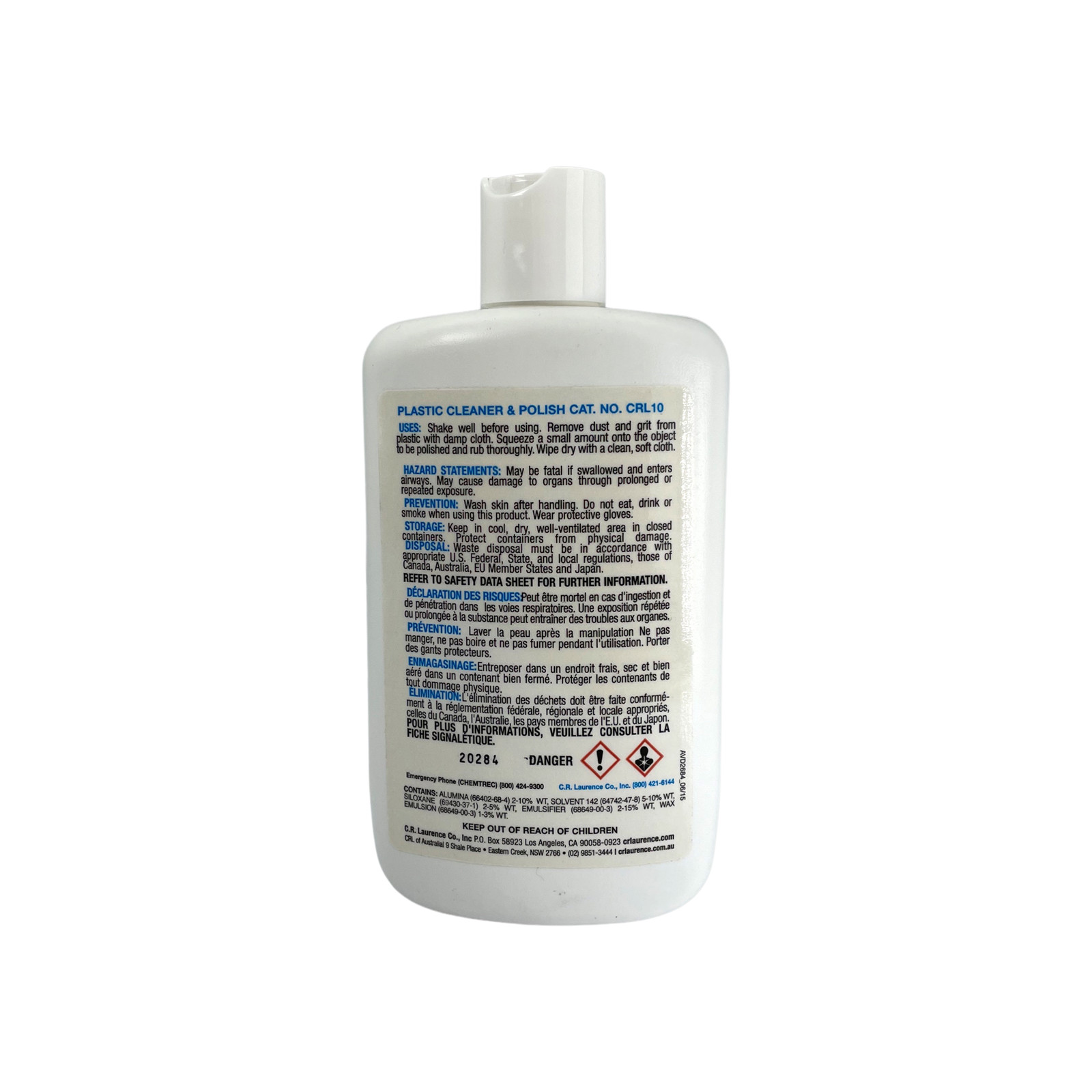 CRL CRL10 Plastic Cleaner and Polish