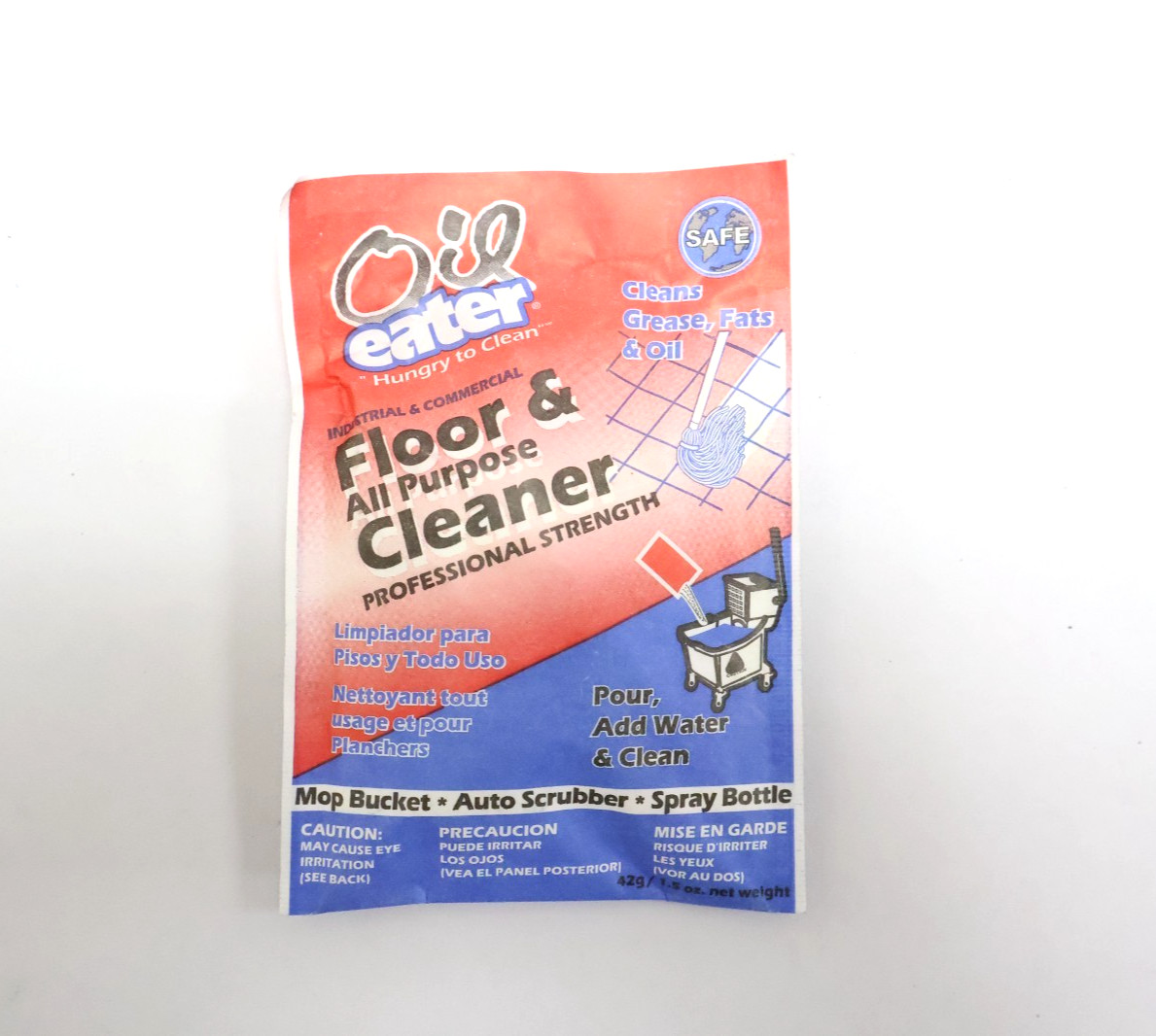 Lot of 94 Oil Eater Floor & All Purpose Cleaner Professional Strength Packet NEW
