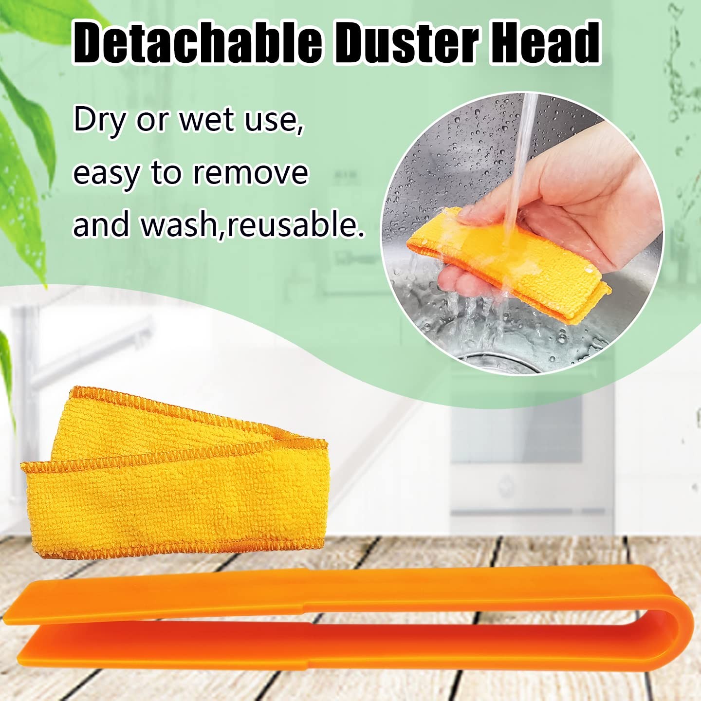 4 Pack Blinds – Window Blinds Cleaner with 4 Microfiber Sleeves, Cleaning Tools