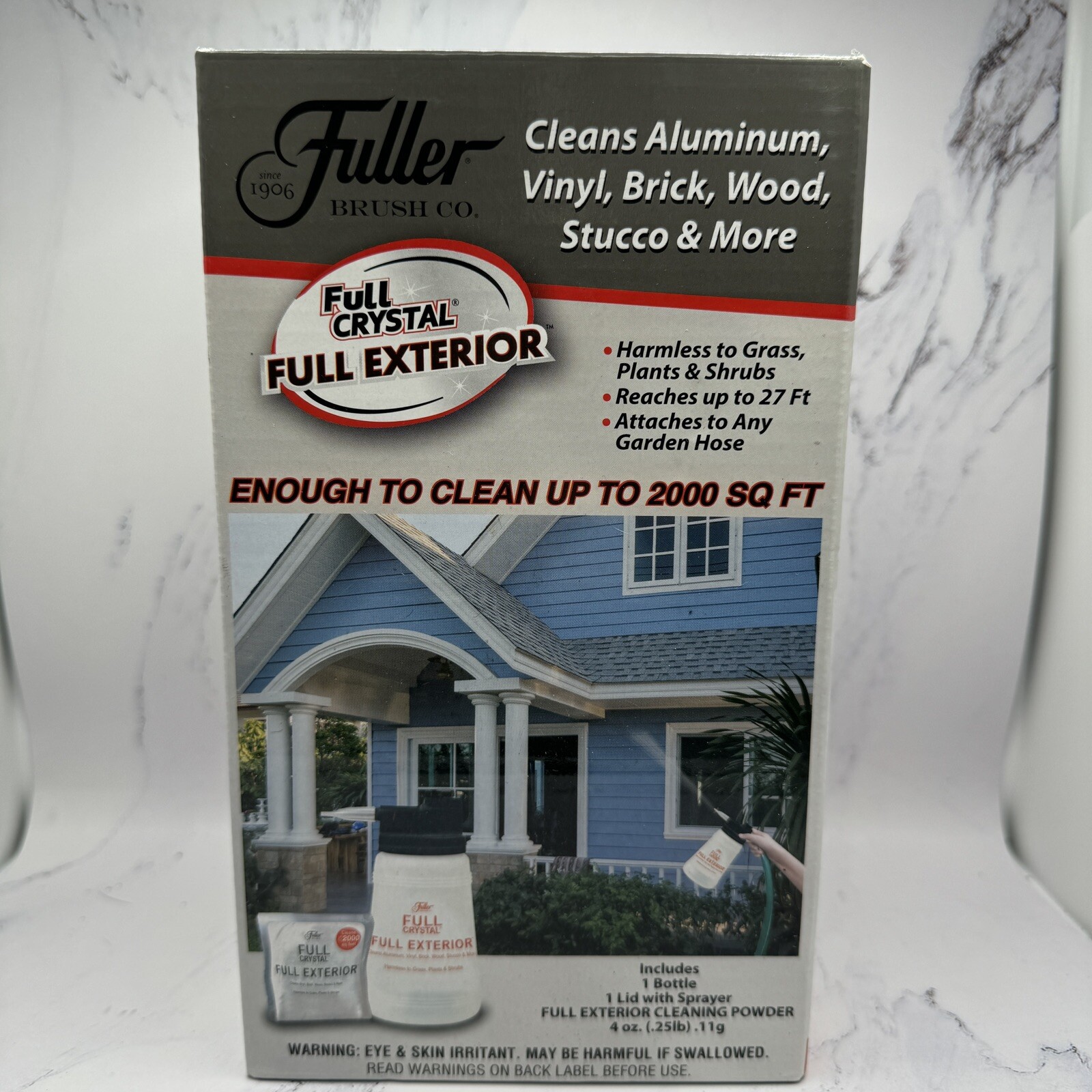 Fuller Brush Co Full Crystal Full Exterior As Seen on TV Bottle 4 oz Powder
