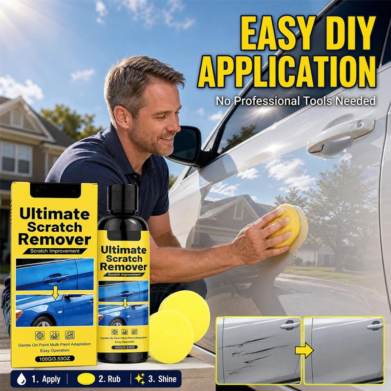 NanoPolix Scratch Remover – Eliminate All Car Scratches In 60 Seconds, Nano Poli